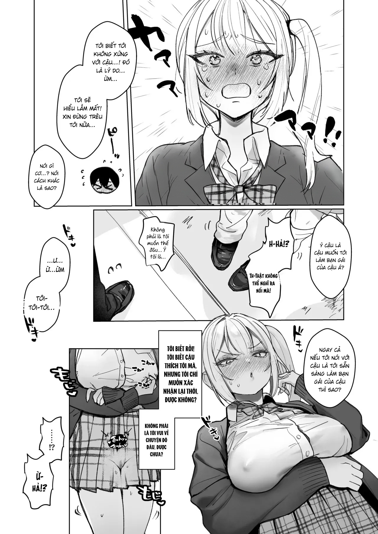 HentaiVN.net - Ảnh 17 - Ryou Kataomoi ga Minoranai Gyaru-san wa Iramura Chikunii ga Tomaranai! - Chap 1