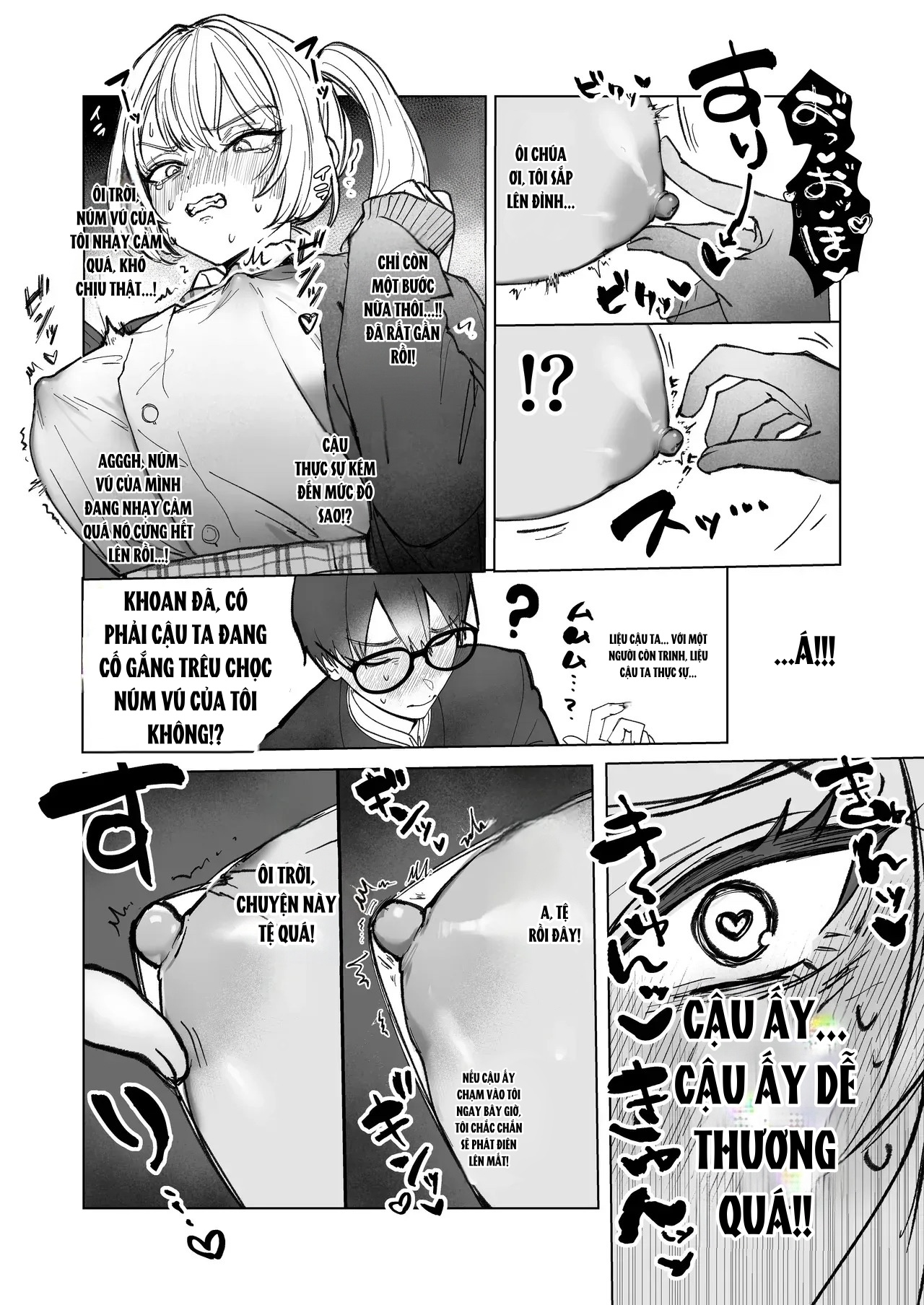 HentaiVN.net - Ảnh 22 - Ryou Kataomoi ga Minoranai Gyaru-san wa Iramura Chikunii ga Tomaranai! - Chap 1