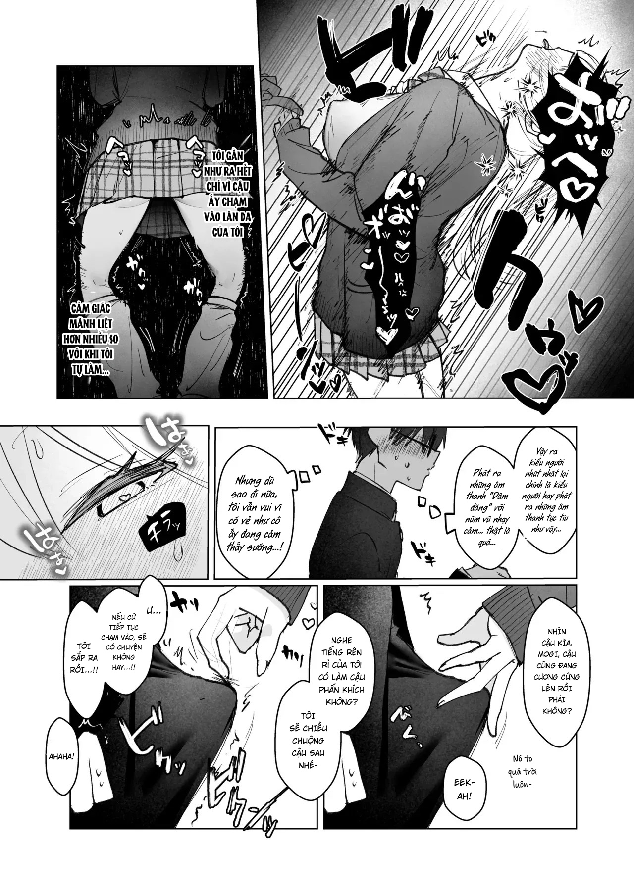 HentaiVN.net - Ảnh 23 - Ryou Kataomoi ga Minoranai Gyaru-san wa Iramura Chikunii ga Tomaranai! - Chap 1