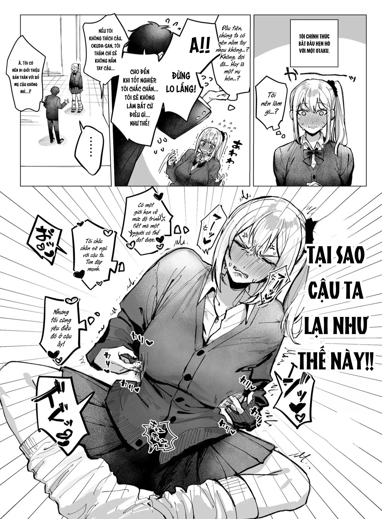HentaiVN.net - Ảnh 42 - Ryou Kataomoi ga Minoranai Gyaru-san wa Iramura Chikunii ga Tomaranai! - Chap 1