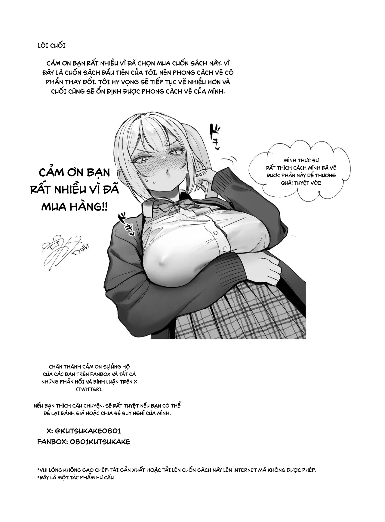 HentaiVN.net - Ảnh 43 - Ryou Kataomoi ga Minoranai Gyaru-san wa Iramura Chikunii ga Tomaranai! - Chap 1