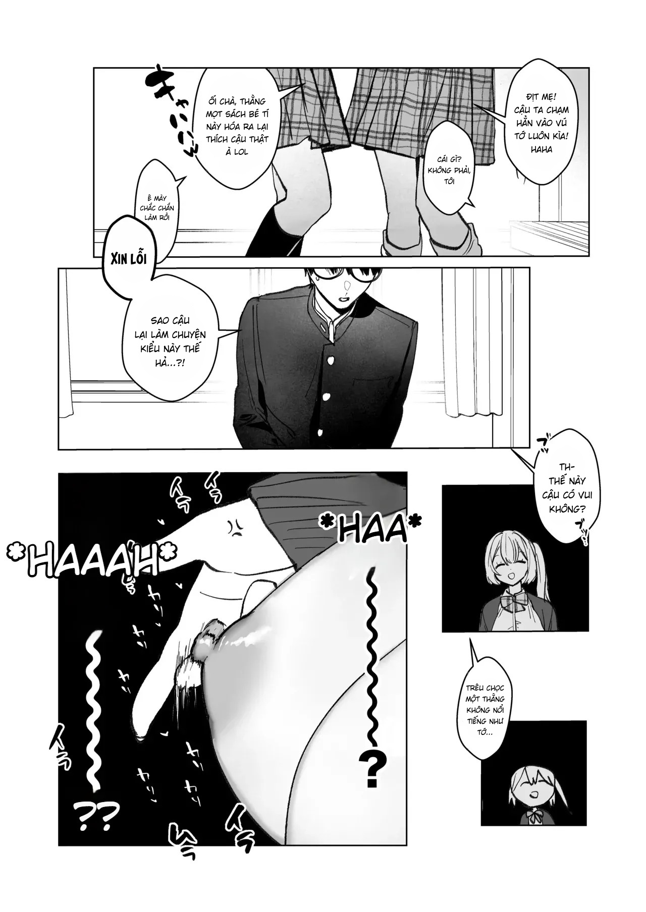 HentaiVN.net - Ảnh 9 - Ryou Kataomoi ga Minoranai Gyaru-san wa Iramura Chikunii ga Tomaranai! - Chap 1