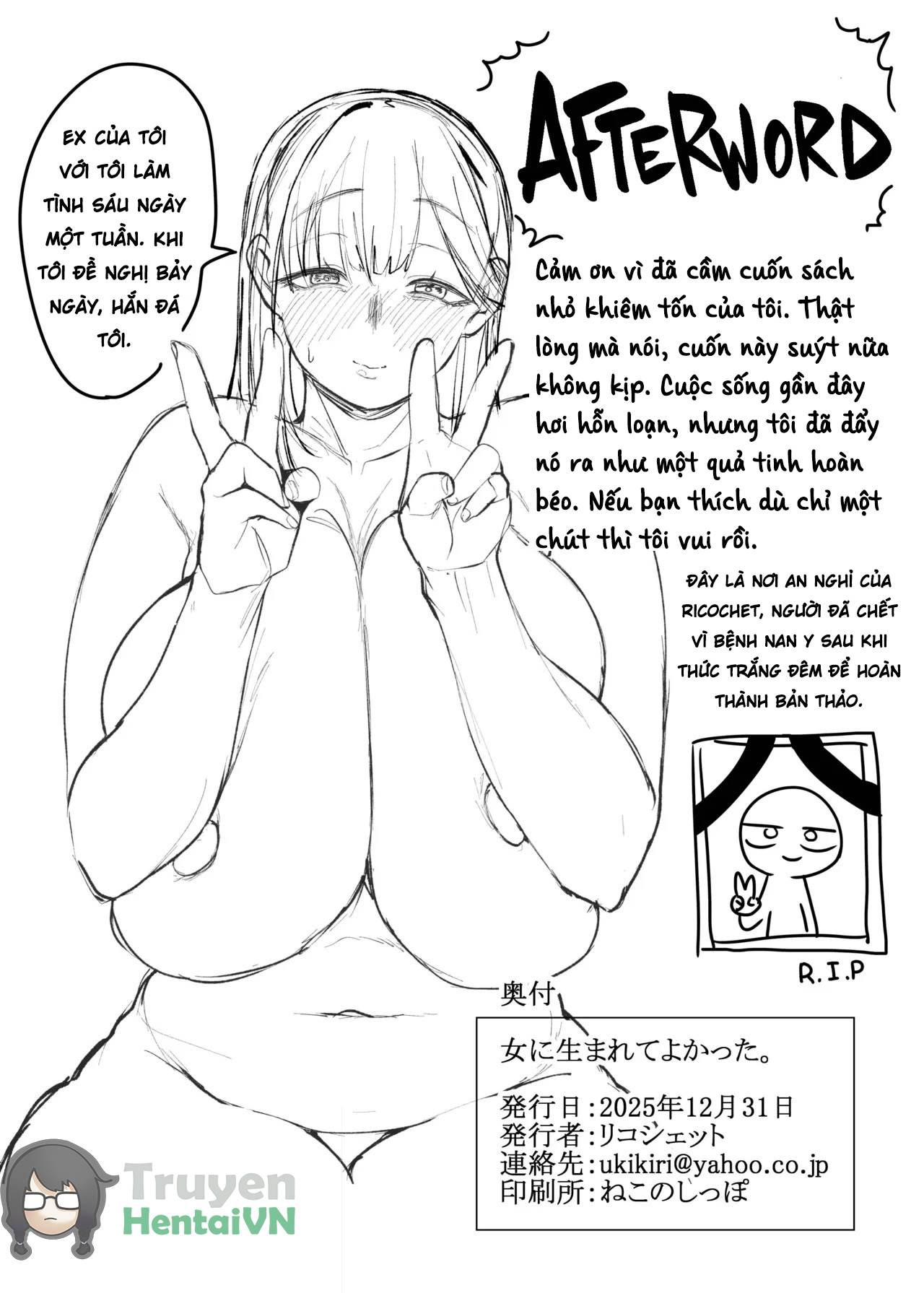 HentaiVN.net - Ảnh 55 - Onna ni Umarete Yokatta - Chap 1