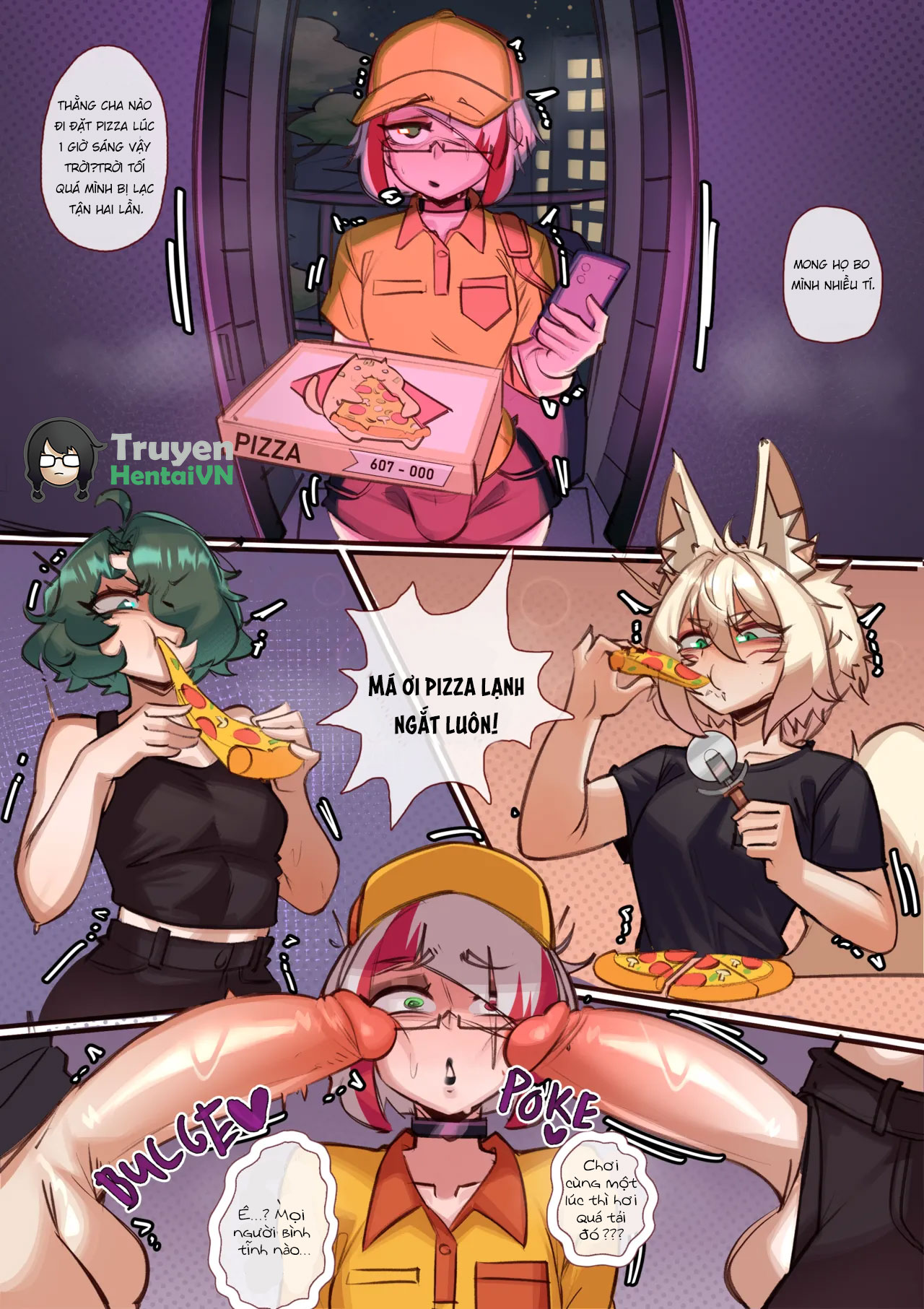 HentaiVN.net - Ảnh 4 - 5 Minute Delivery - Chap 1