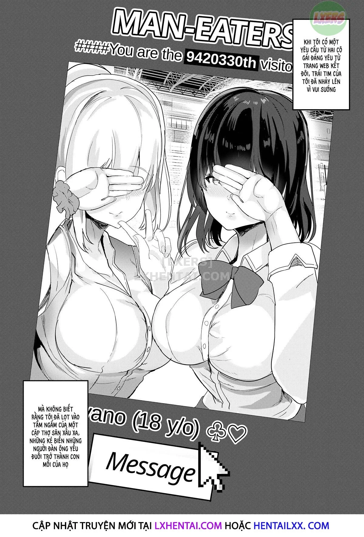 HentaiVN.net - Ảnh 3 - Man-Eaters - Chap 1
