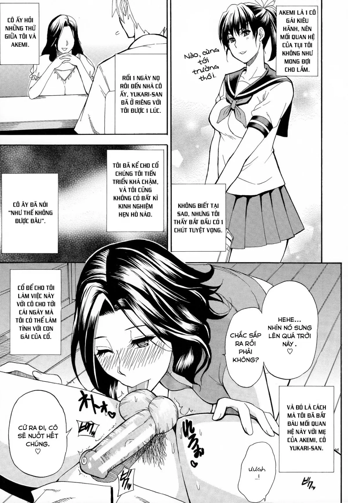 HentaiVN.net - Ảnh 7 - Làn Môi Tội Lỗi [イソモラルリップ; Immoral Lip] - Chap 1