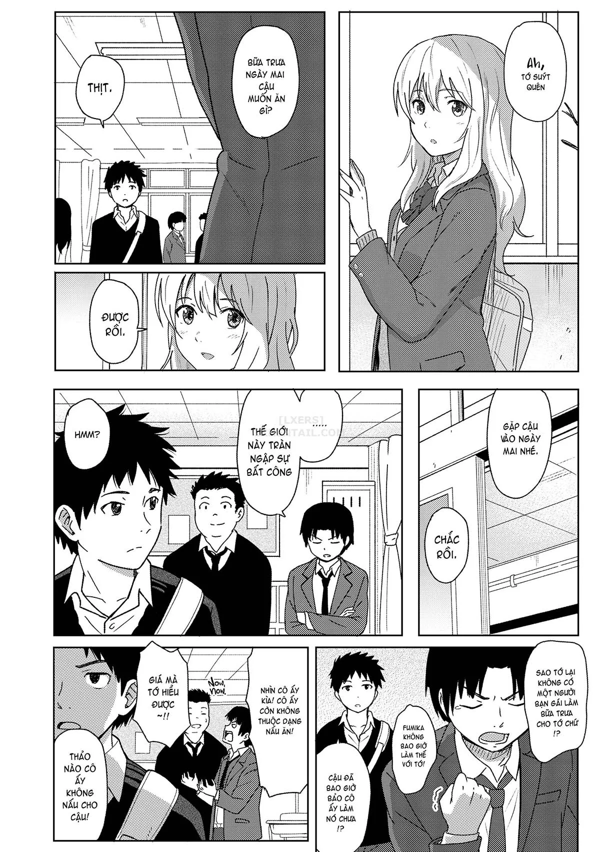 HentaiVN.net - Ảnh 8 - Special Days [Because It's You; Always By Your Side; What I Want to Do; Escape; I Just Wanted to Get Closer; Warm Room; The Two of Us From Now On] - Chap 1