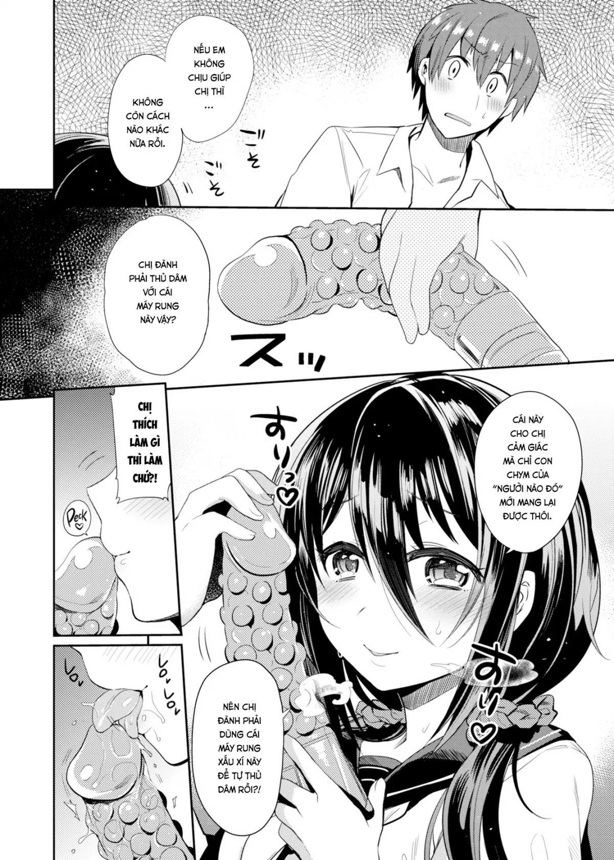 HentaiVN.net - Ảnh 7 - Tôi Có Bà Chị Thèm Cá Chà Bặc! [Siblings Living Together] - Chap 1