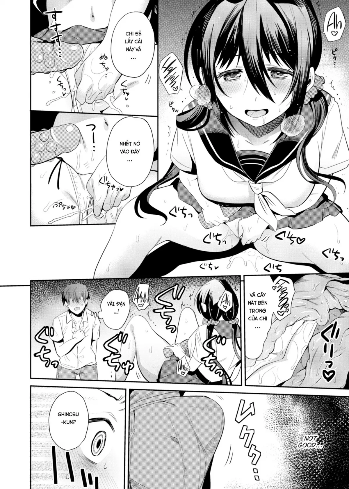 HentaiVN.net - Ảnh 9 - Tôi Có Bà Chị Thèm Cá Chà Bặc! [Siblings Living Together] - Chap 1