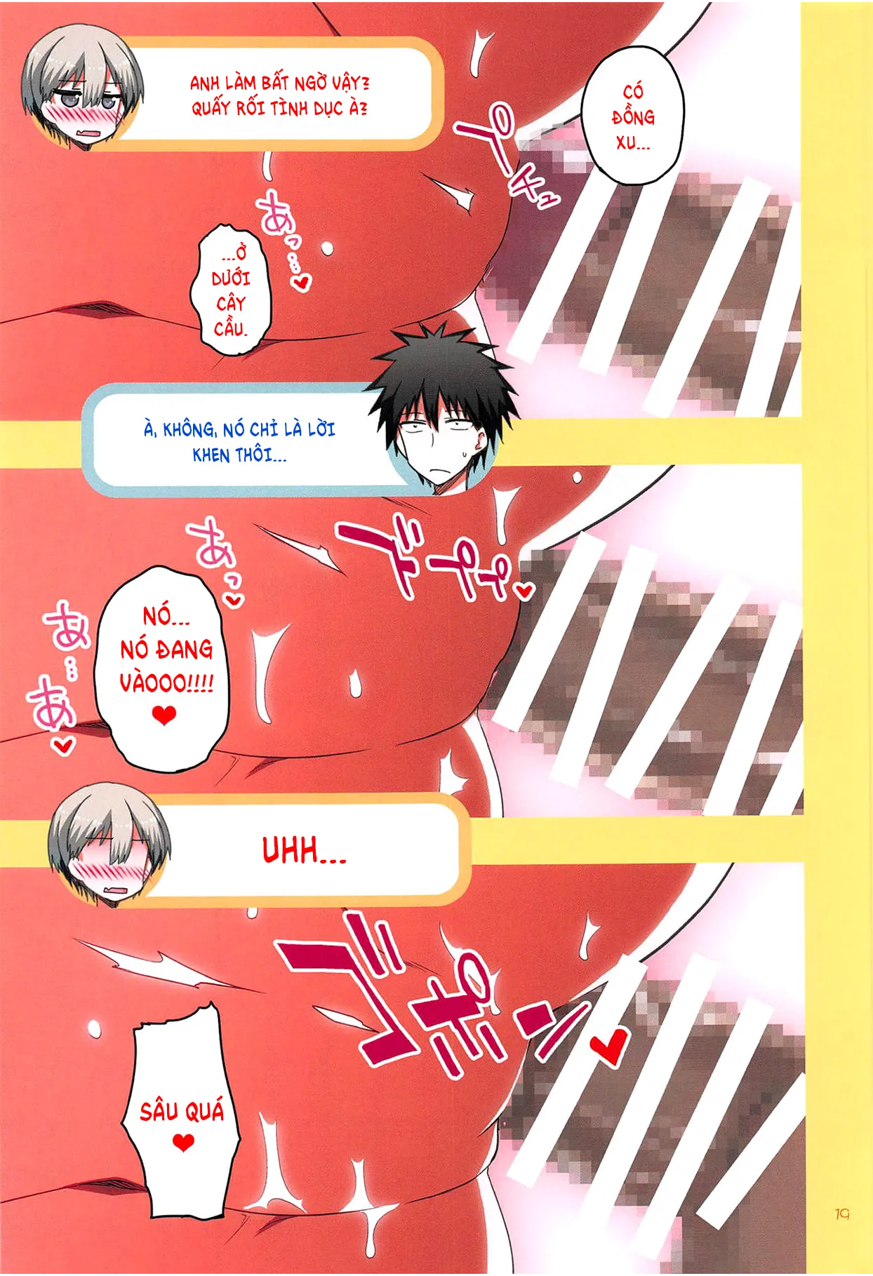 HentaiVN.net - Ảnh 18 - Uzaki-chan muốn làm tình [Uzaki-chan wants to do it] - Chap 1