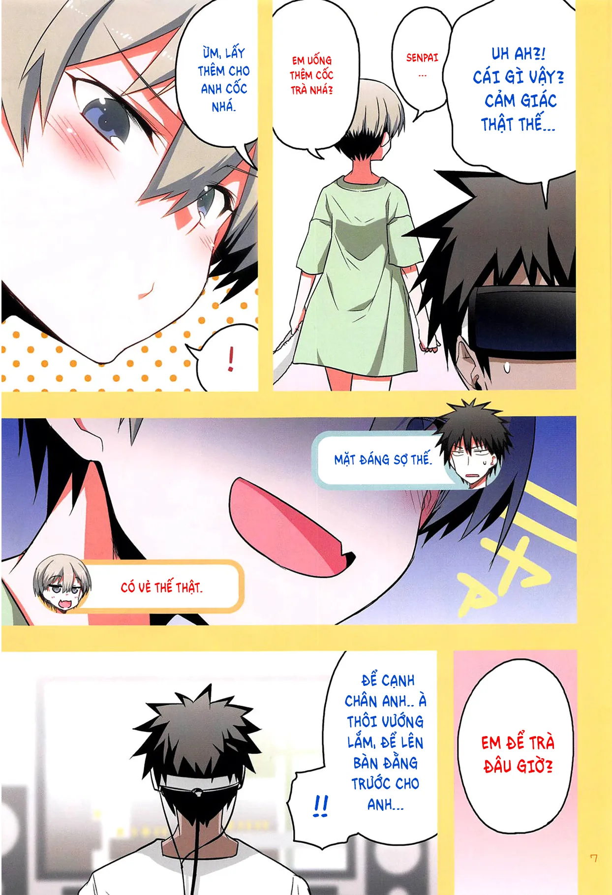 HentaiVN.net - Ảnh 6 - Uzaki-chan muốn làm tình [Uzaki-chan wants to do it] - Chap 1