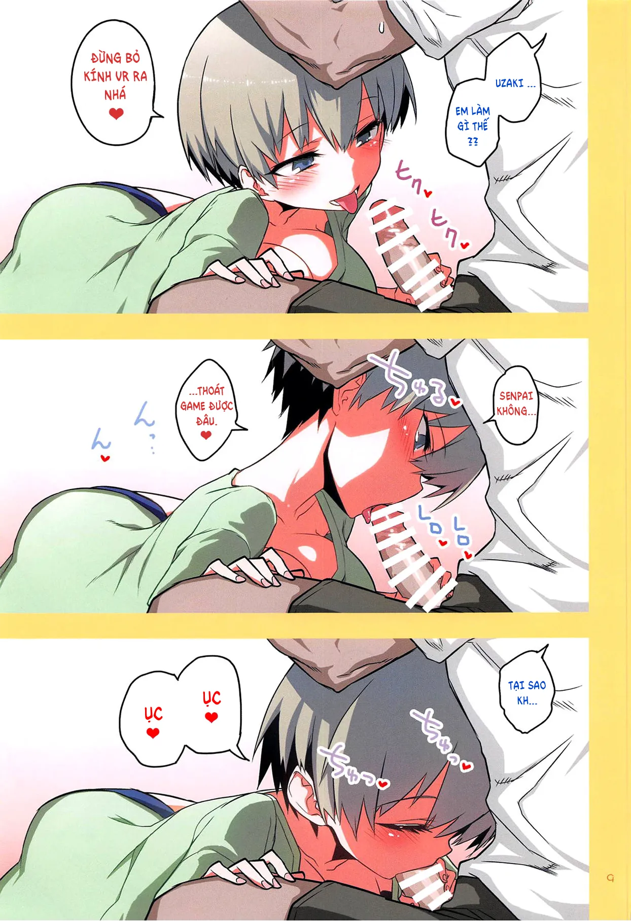 HentaiVN.net - Ảnh 8 - Uzaki-chan muốn làm tình [Uzaki-chan wants to do it] - Chap 1