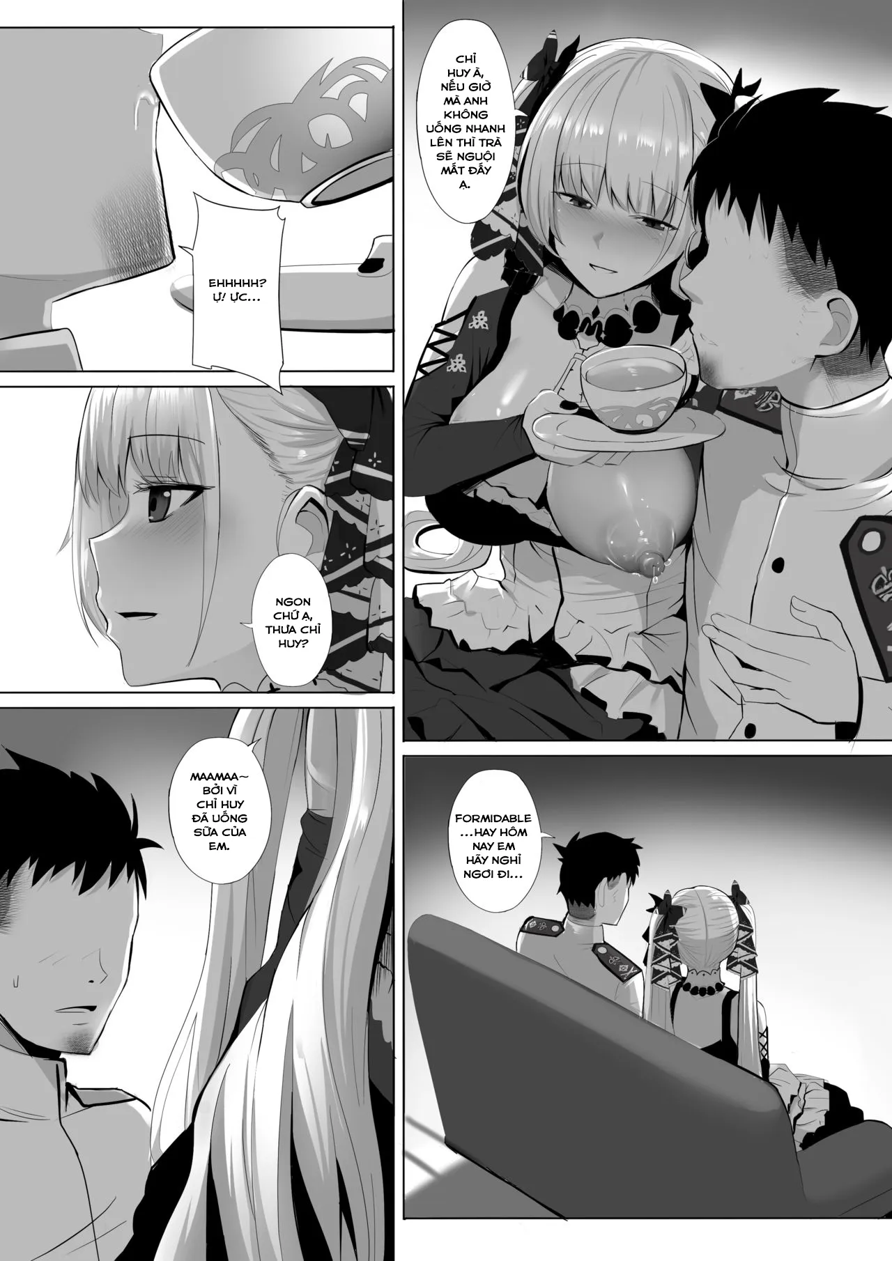 HentaiVN.net - Ảnh 7 - Formidable to Tea Time + SP (Azur Lane) [フォーミダブル と ティータイム+SP (アズールレーン)] - Chap 2