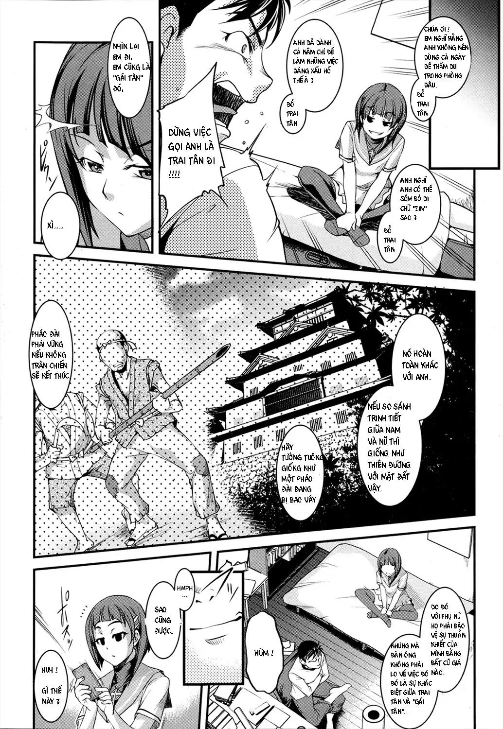 HentaiVN.net - Ảnh 4 - Aniue ga Kedamono Sugite Meiwaku Sugiru ! - Chap 1