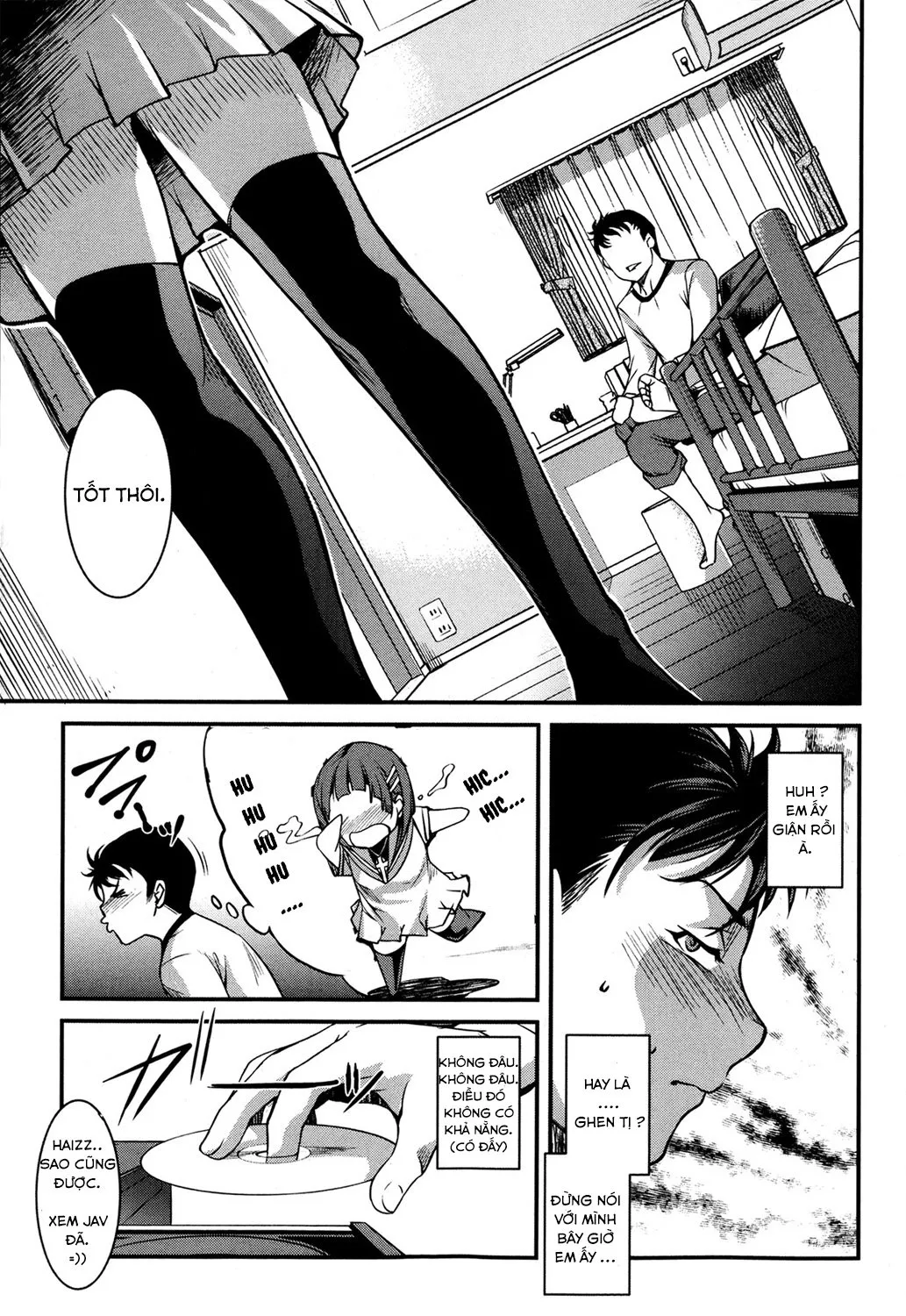 HentaiVN.net - Ảnh 6 - Aniue ga Kedamono Sugite Meiwaku Sugiru ! - Chap 1