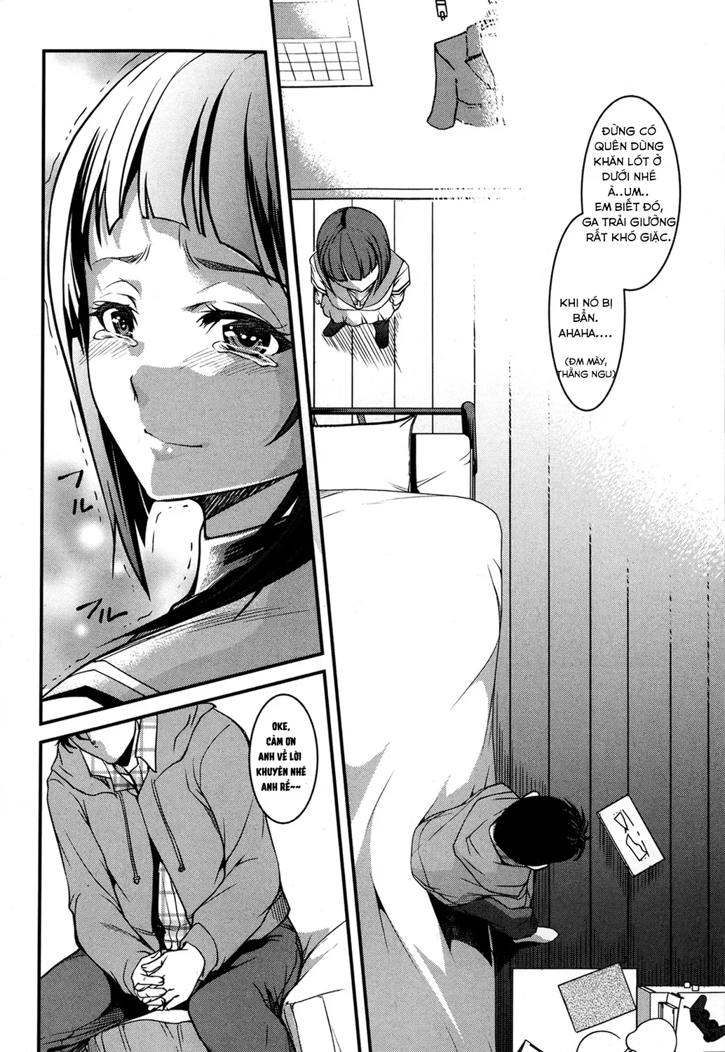 HentaiVN.net - Ảnh 9 - Aniue ga Kedamono Sugite Meiwaku Sugiru ! - Chap 1
