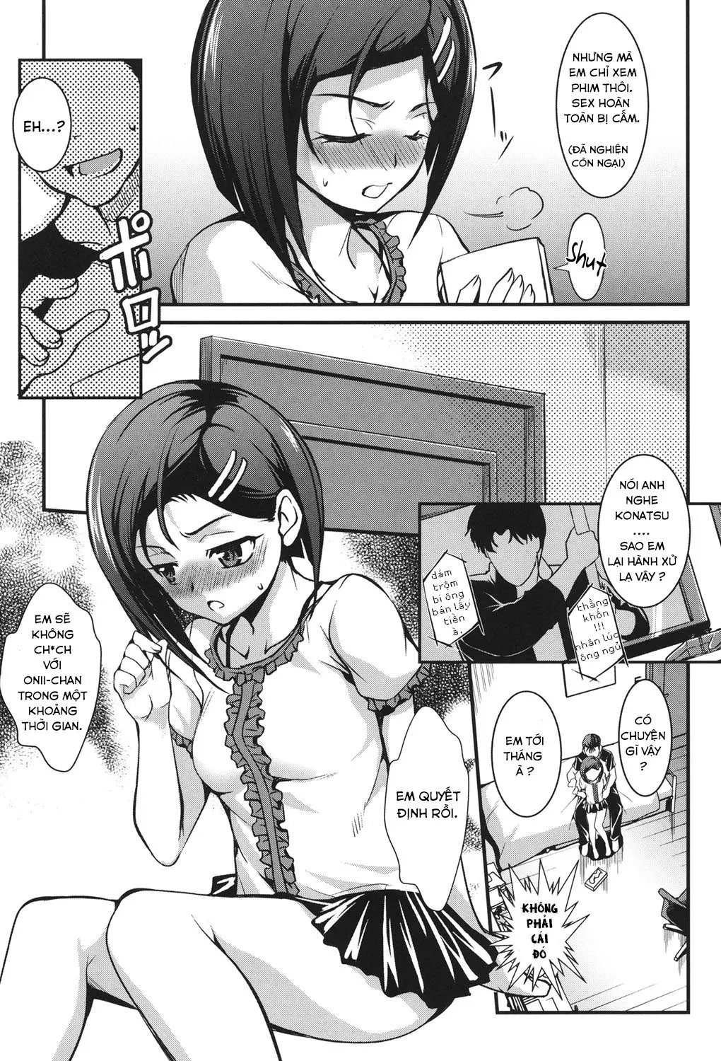 HentaiVN.net - Ảnh 4 - Aniue ga Kedamono Sugite Meiwaku Sugiru ! - Chap 2