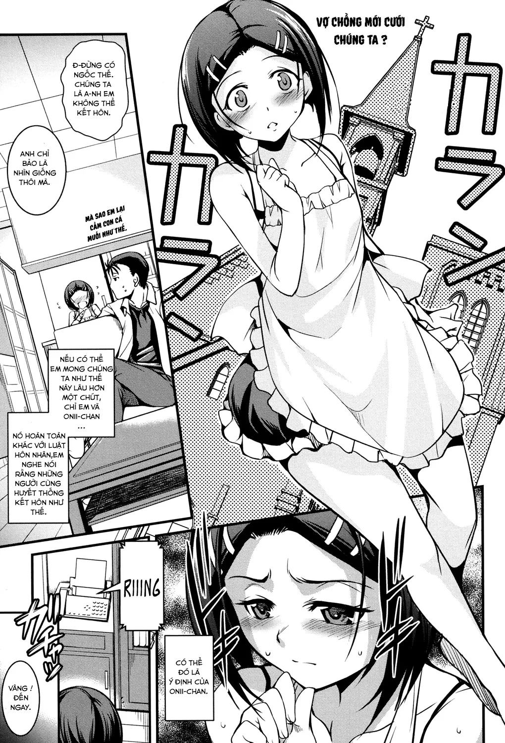 HentaiVN.net - Ảnh 8 - Aniue ga Kedamono Sugite Meiwaku Sugiru ! - Chap 3
