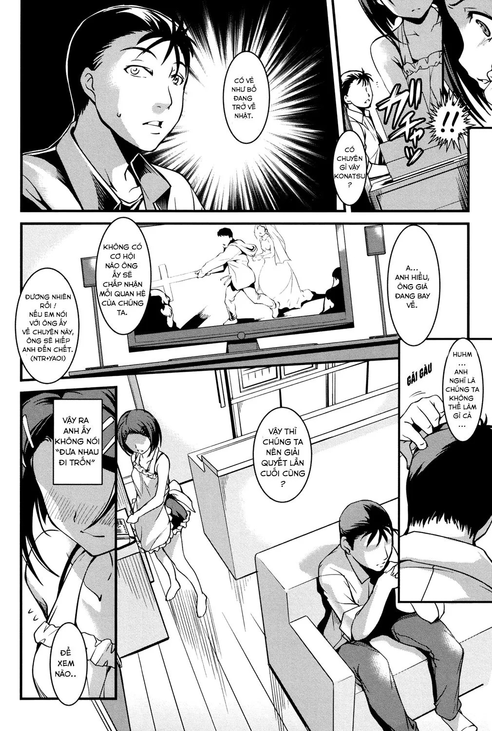 HentaiVN.net - Ảnh 9 - Aniue ga Kedamono Sugite Meiwaku Sugiru ! - Chap 3