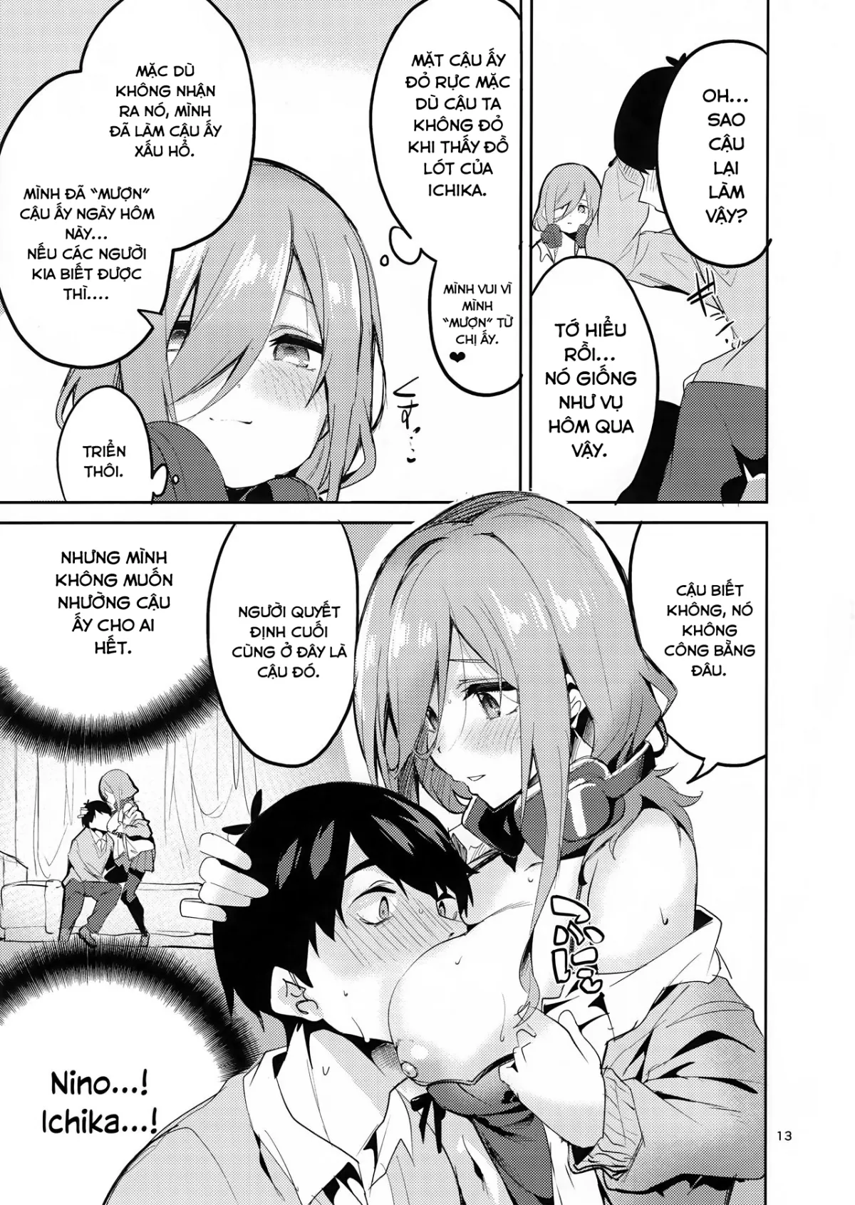 HentaiVN.net - Ảnh 11 - (C96) Miku no Baai | Miku's Situation (Gotoubun no Hanayome) [Miku's Situation; Miku No Baai] - Chap 1