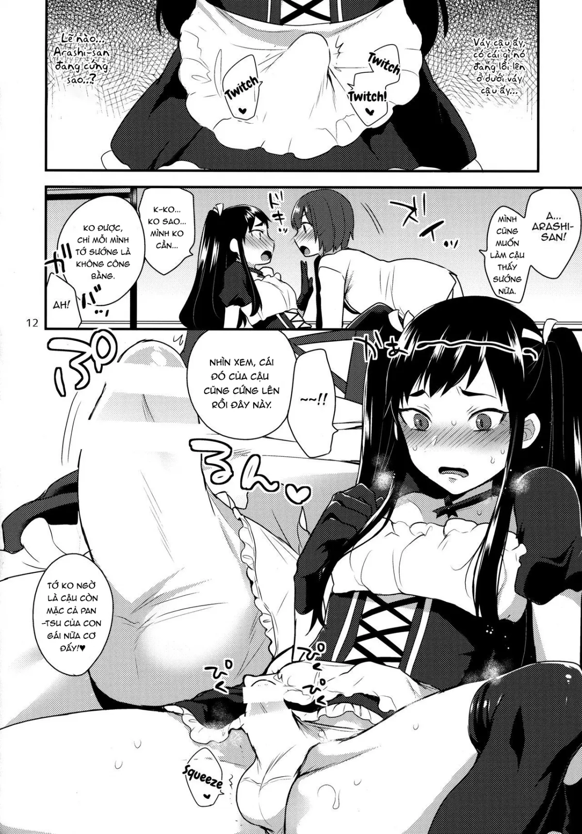 HentaiVN.net - Ảnh 12 - Kaichou no Okurimono - Chap 1