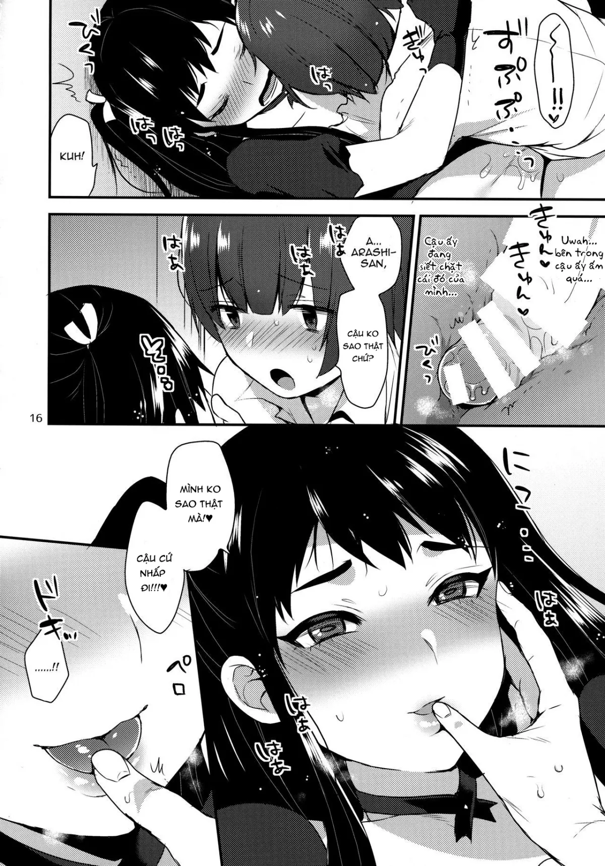 HentaiVN.net - Ảnh 16 - Kaichou no Okurimono - Chap 1