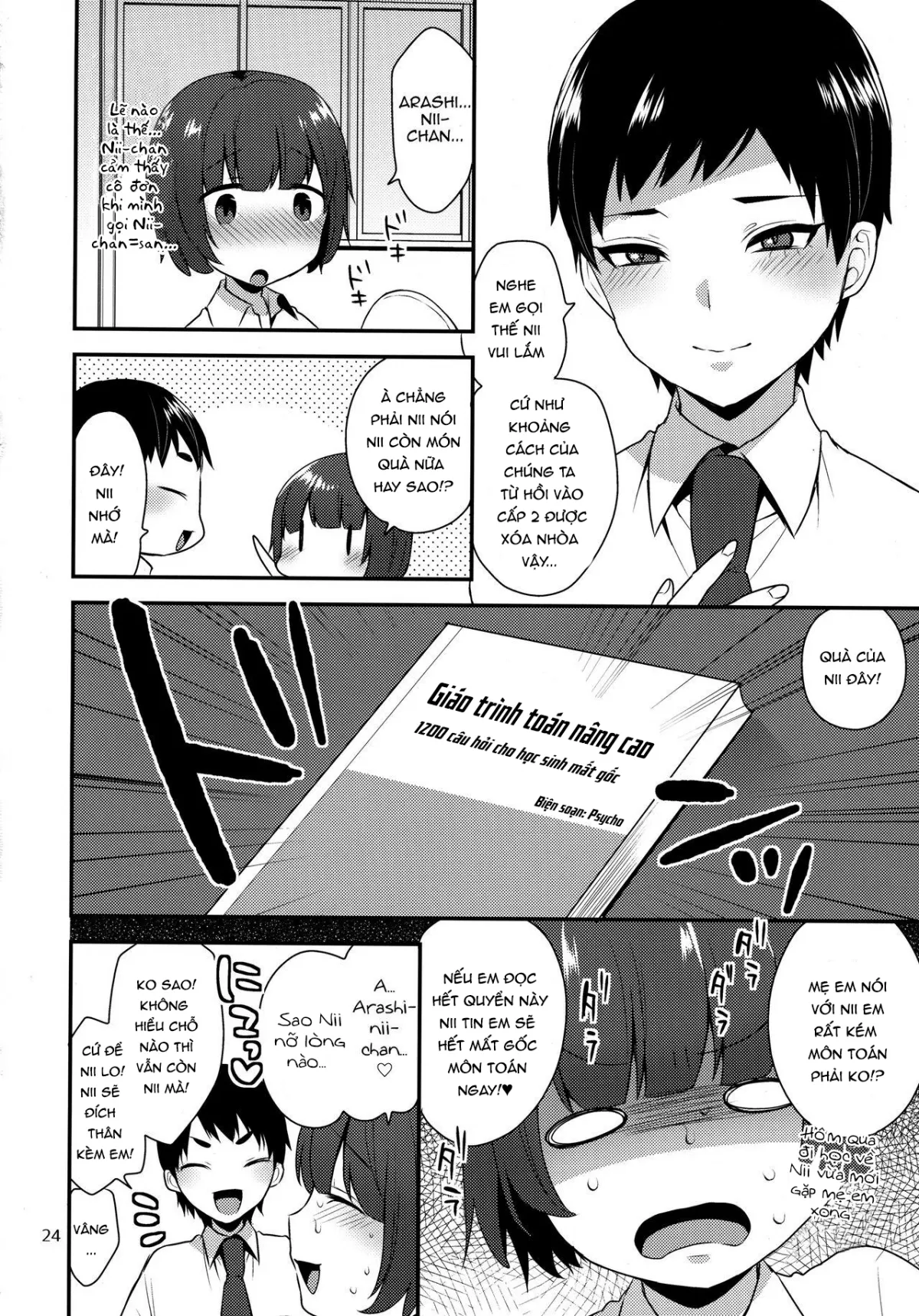 HentaiVN.net - Ảnh 24 - Kaichou no Okurimono - Chap 1