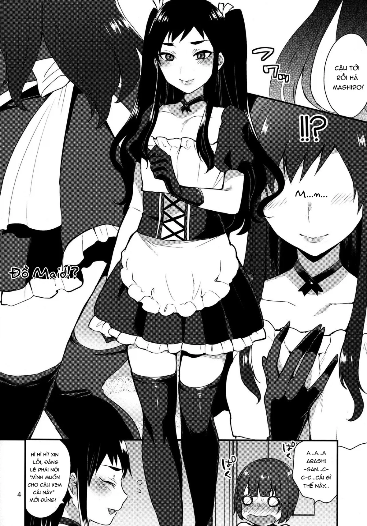 HentaiVN.net - Ảnh 4 - Kaichou no Okurimono - Chap 1