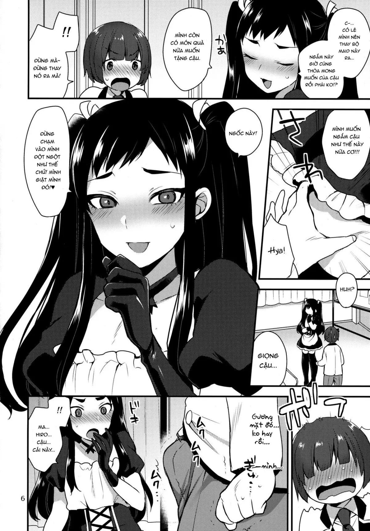 HentaiVN.net - Ảnh 6 - Kaichou no Okurimono - Chap 1