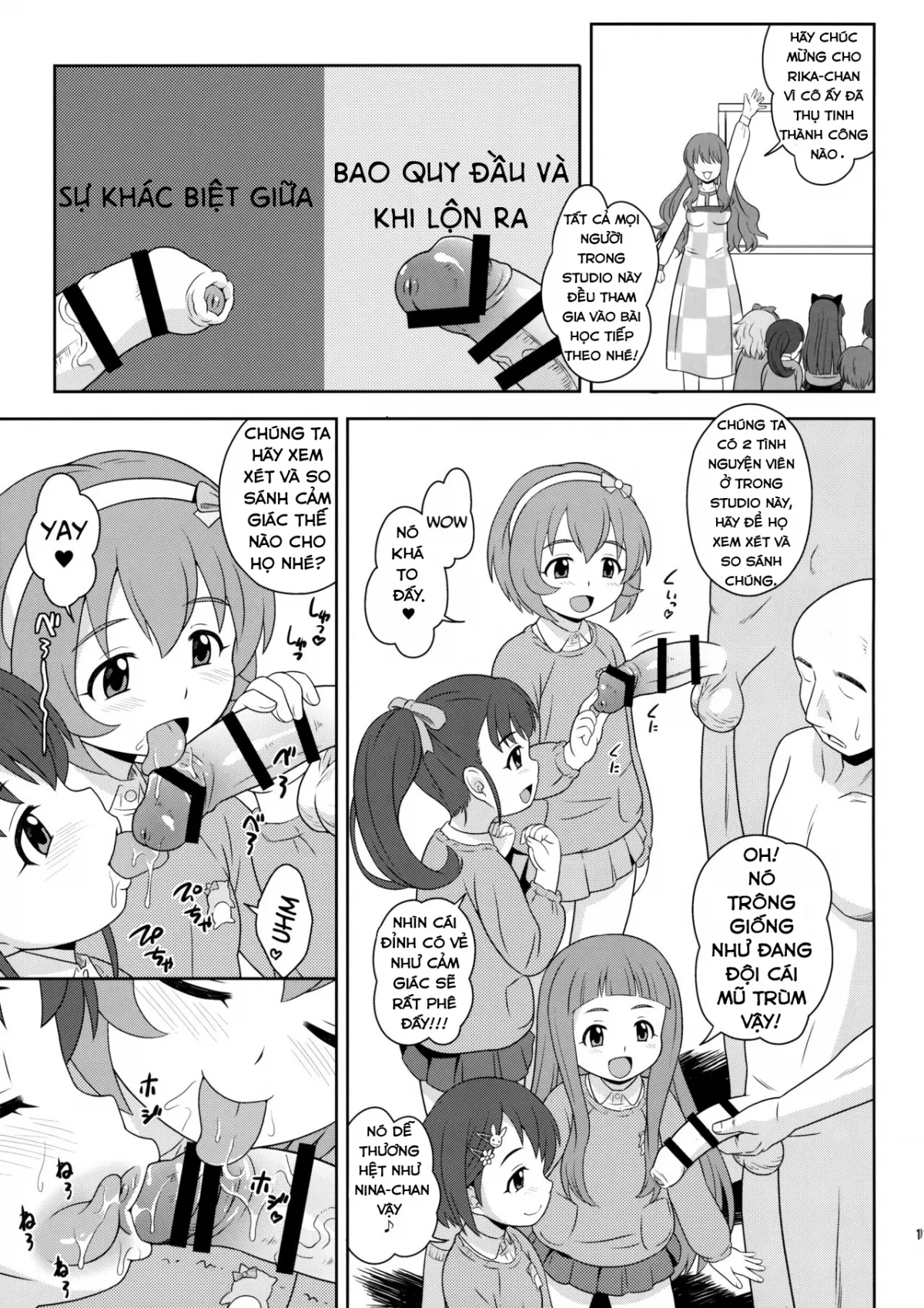 HentaiVN.net - Ảnh 14 - Sukoshi Otona no Totokira Gakuen (The Idolmaster) - Chap 1