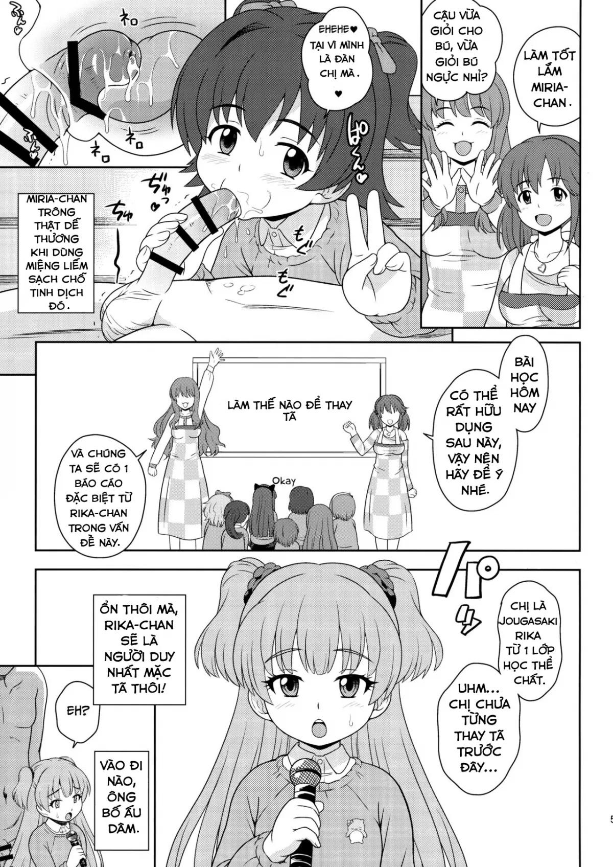 HentaiVN.net - Ảnh 8 - Sukoshi Otona no Totokira Gakuen (The Idolmaster) - Chap 1