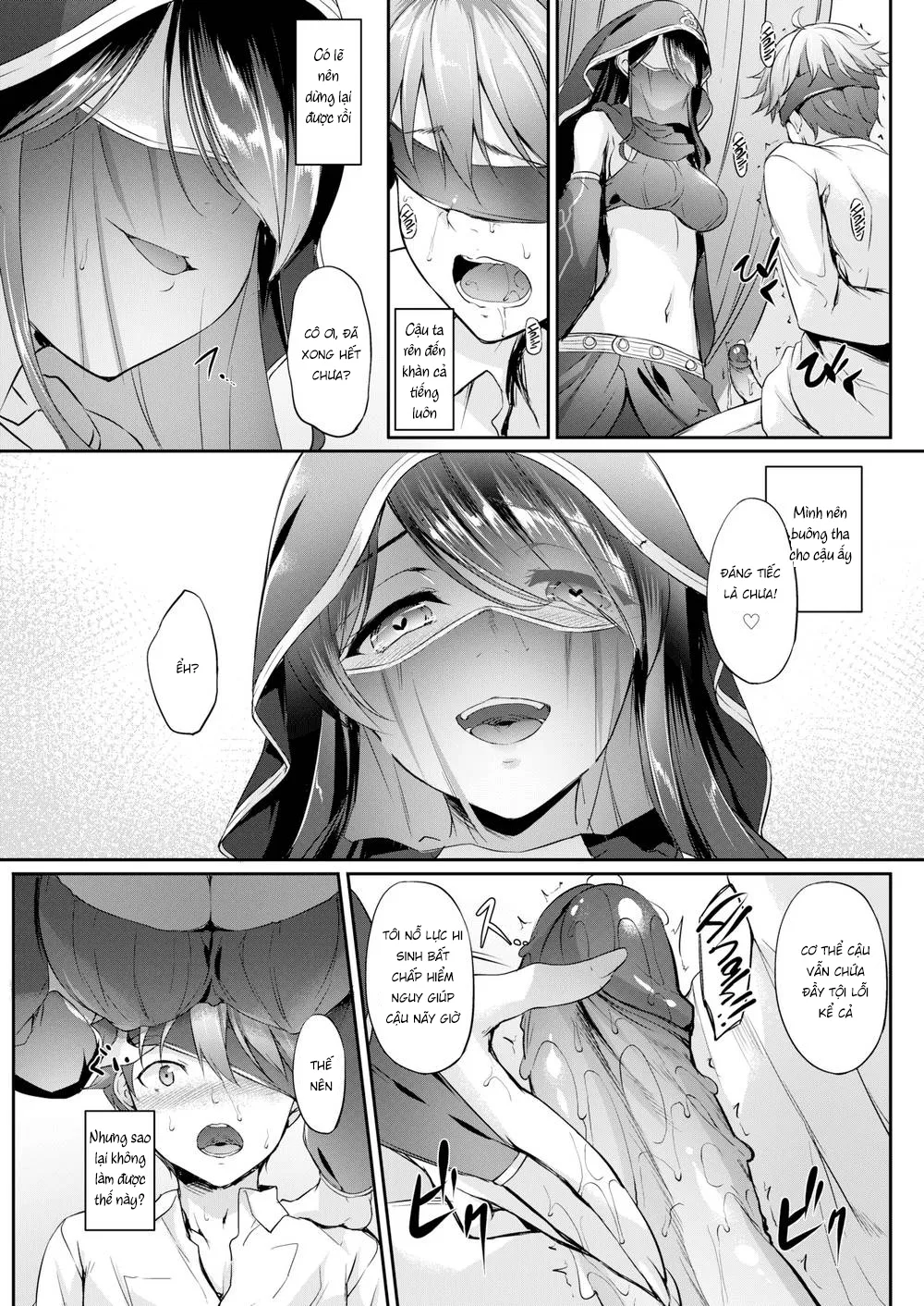 HentaiVN.net - Ảnh 10 - Không thể cản lại cô nàng tiên tri dâm đãng này [Non-Stop!! Fortune Teller] - Chap 1