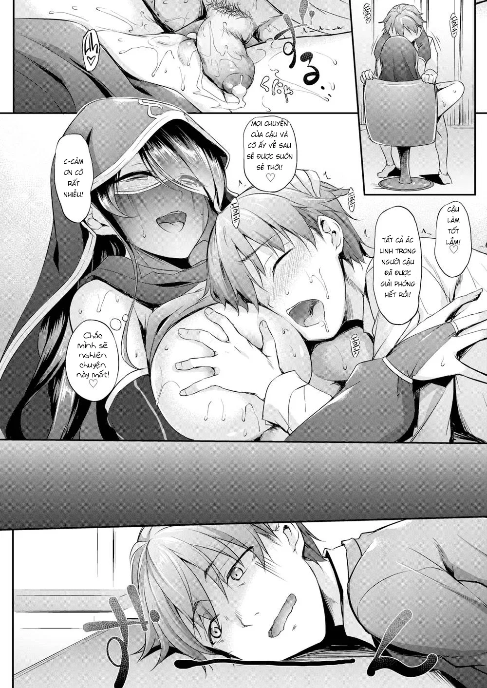 HentaiVN.net - Ảnh 20 - Không thể cản lại cô nàng tiên tri dâm đãng này [Non-Stop!! Fortune Teller] - Chap 1