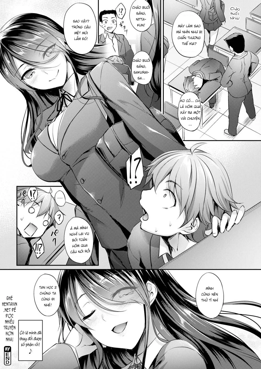 HentaiVN.net - Ảnh 21 - Không thể cản lại cô nàng tiên tri dâm đãng này [Non-Stop!! Fortune Teller] - Chap 1