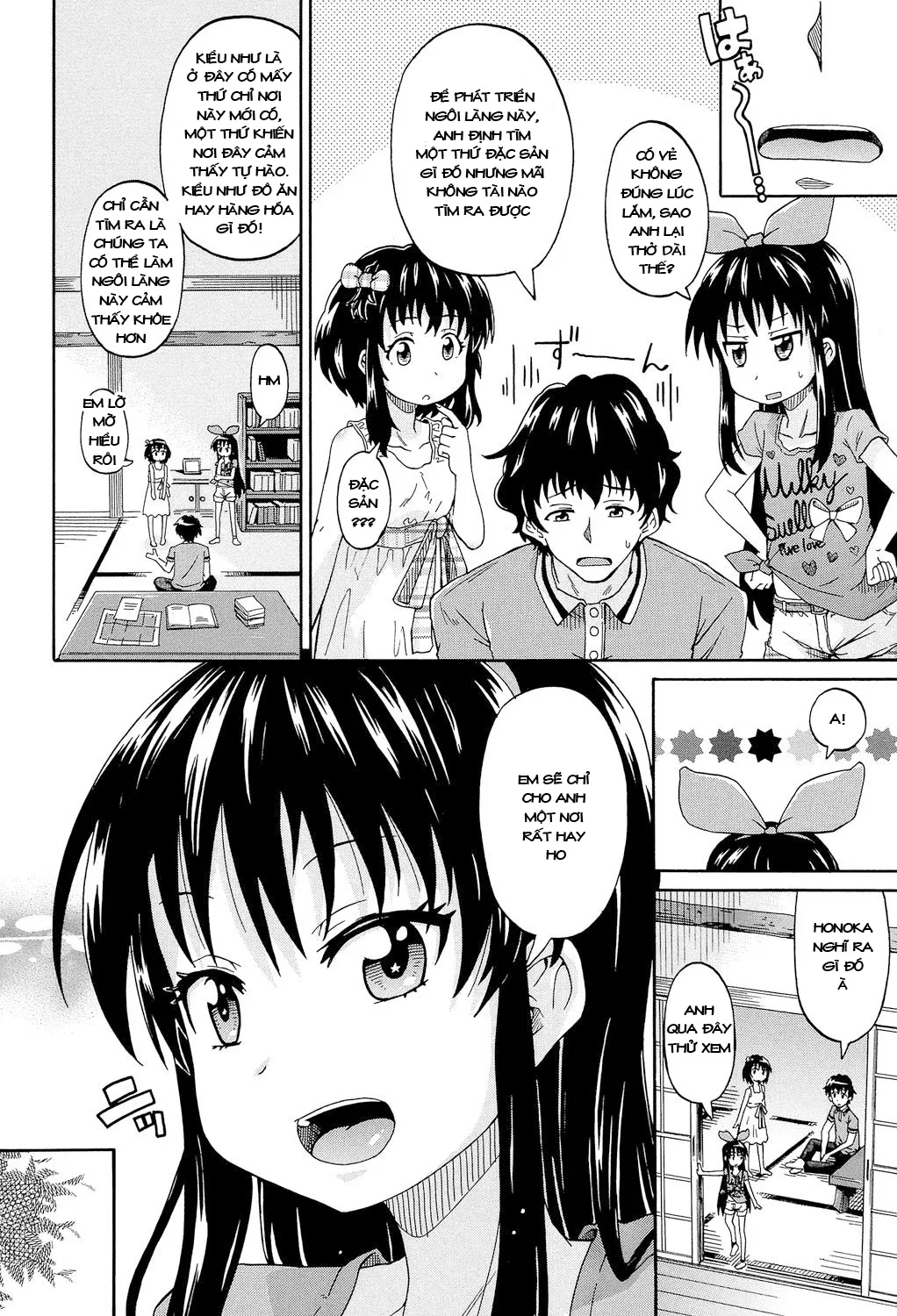 HentaiVN.net - Ảnh 14 - Truyện tranh tuyên truyền ứng tuyển đại học Nông/Lâm nghiệp (Loli nấm!) [Lolikko Muraokoshi] - Chap 1