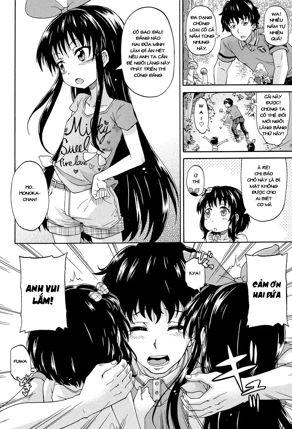 HentaiVN.net - Ảnh 16 - Truyện tranh tuyên truyền ứng tuyển đại học Nông/Lâm nghiệp (Loli nấm!) [Lolikko Muraokoshi] - Chap 1