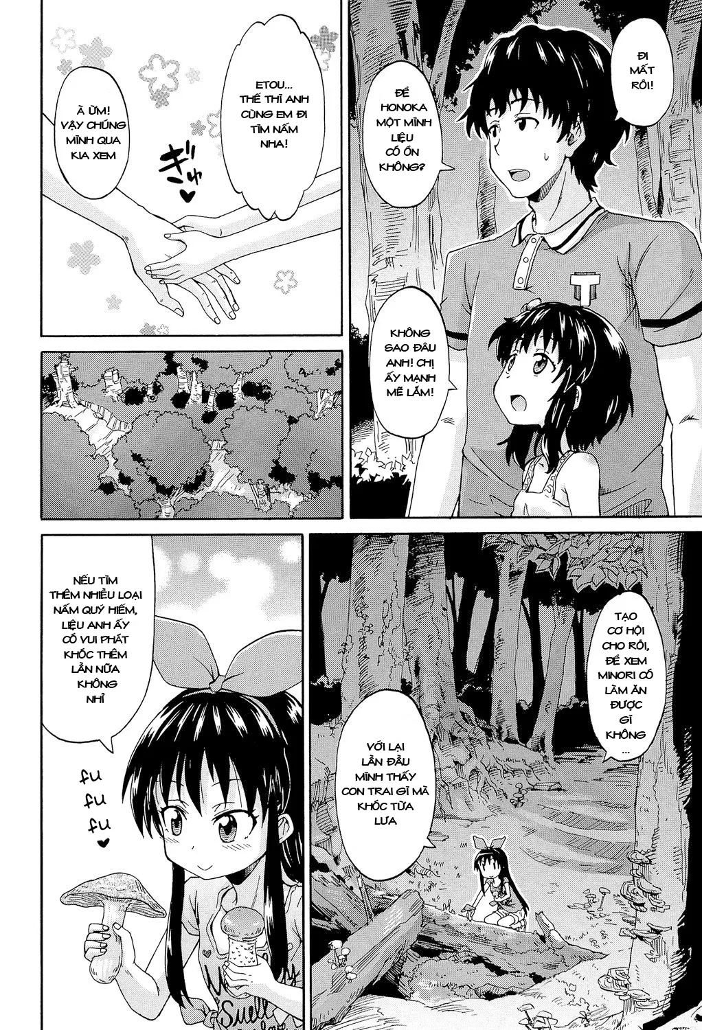 HentaiVN.net - Ảnh 18 - Truyện tranh tuyên truyền ứng tuyển đại học Nông/Lâm nghiệp (Loli nấm!) [Lolikko Muraokoshi] - Chap 1