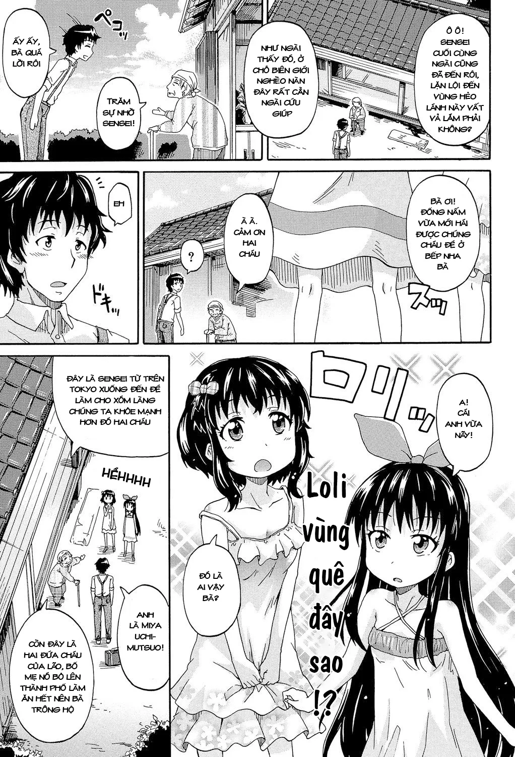 HentaiVN.net - Ảnh 3 - Truyện tranh tuyên truyền ứng tuyển đại học Nông/Lâm nghiệp (Loli nấm!) [Lolikko Muraokoshi] - Chap 1