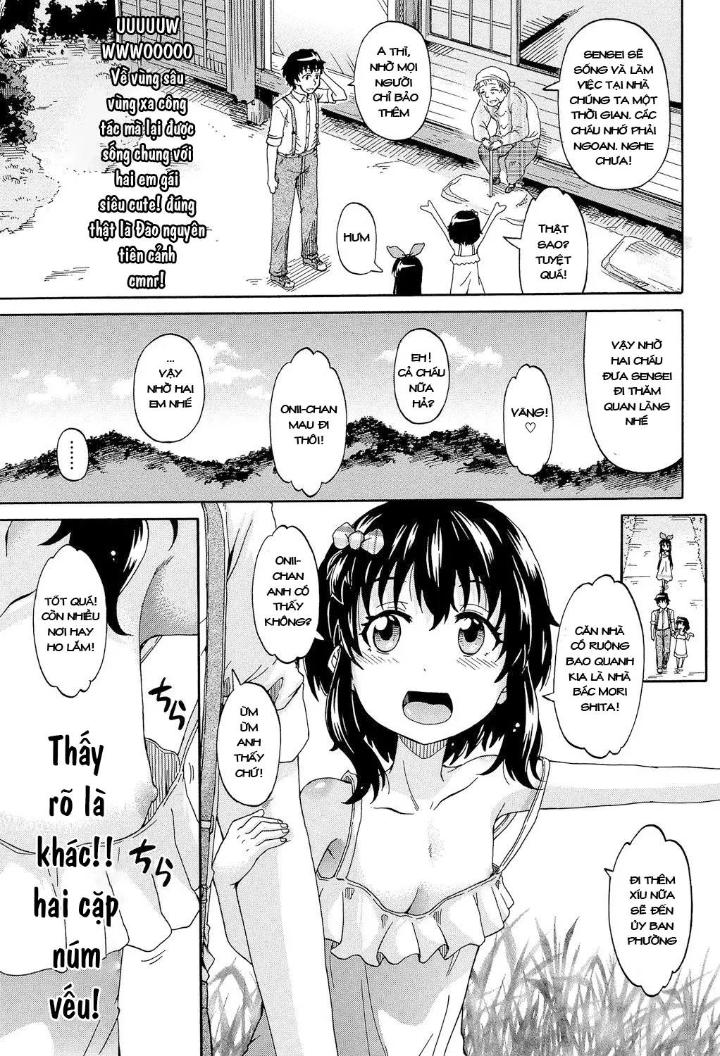 HentaiVN.net - Ảnh 5 - Truyện tranh tuyên truyền ứng tuyển đại học Nông/Lâm nghiệp (Loli nấm!) [Lolikko Muraokoshi] - Chap 1