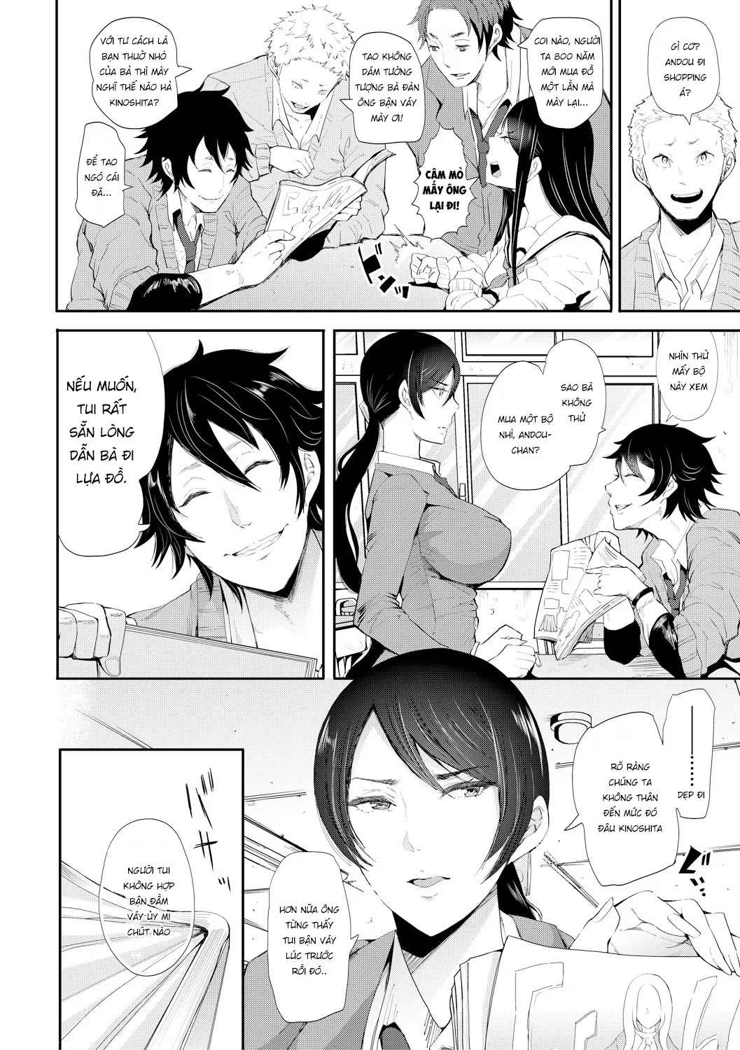 HentaiVN.net - Ảnh 3 - Kinoshita-kun x Andou-chan [木下くん×安藤ちゃん] - Chap 1