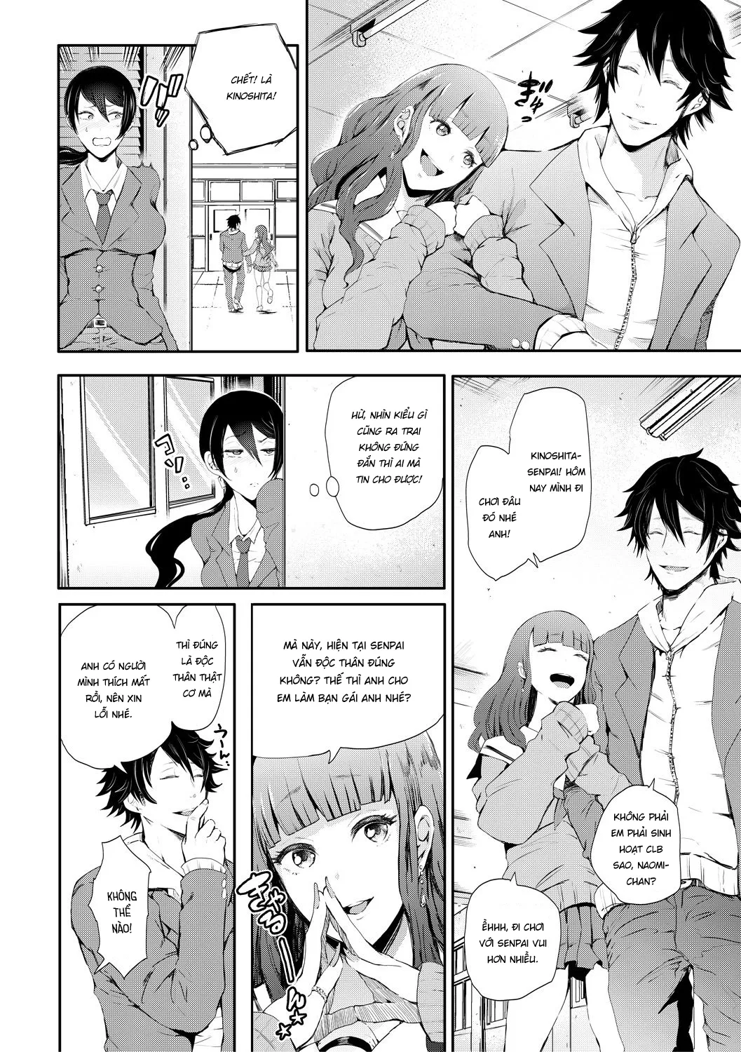 HentaiVN.net - Ảnh 3 - Kinoshita-kun x Andou-chan [木下くん×安藤ちゃん] - Chap 3