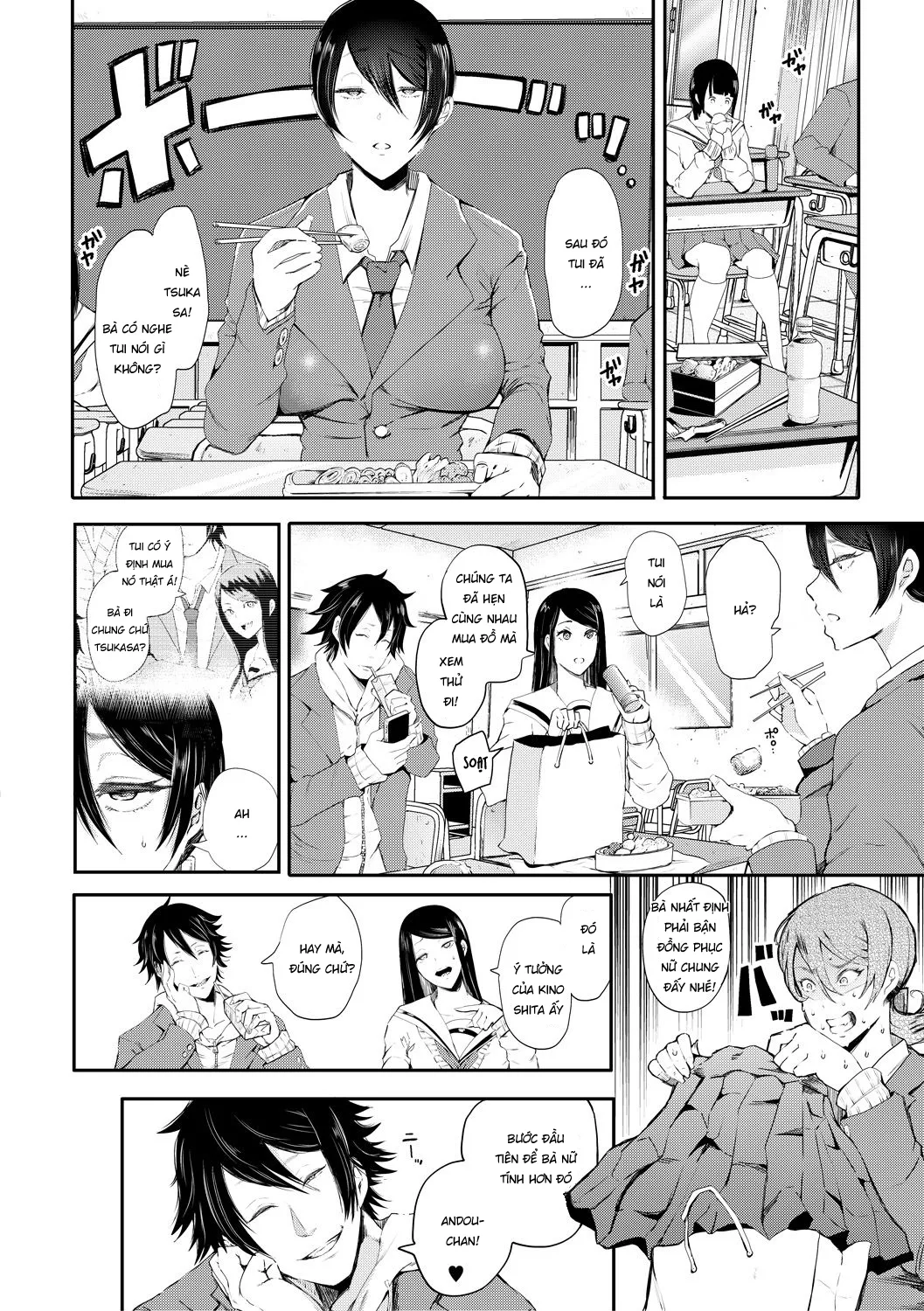 HentaiVN.net - Ảnh 5 - Kinoshita-kun x Andou-chan [木下くん×安藤ちゃん] - Chap 3