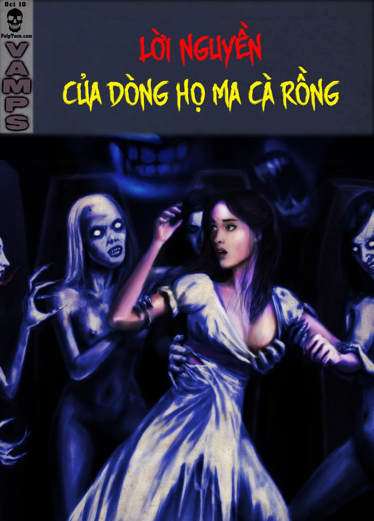 HentaiVN.net - Ảnh 18 - Lời nguyền của dòng họ ma cà rồng [A Family Cursed] - Chap 1