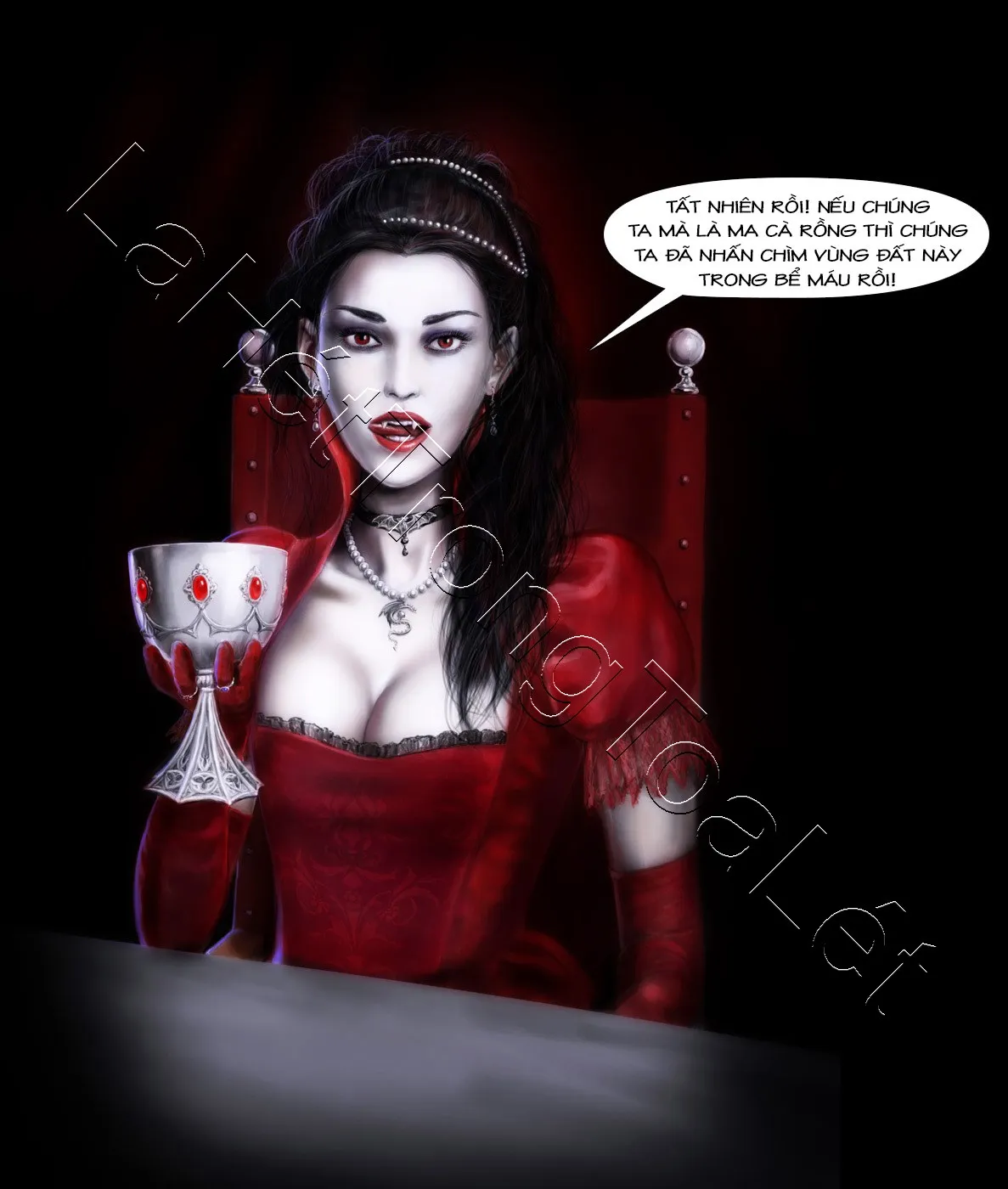 HentaiVN.net - Ảnh 8 - Lời nguyền của dòng họ ma cà rồng [A Family Cursed] - Chap 1