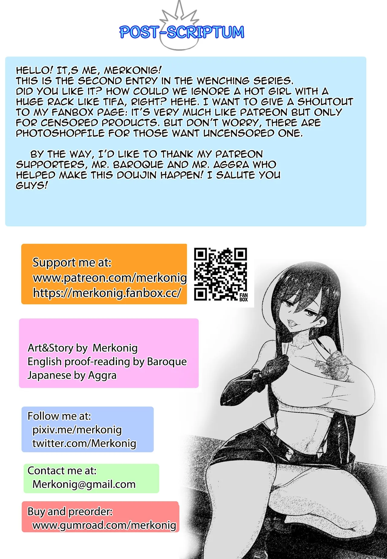 HentaiVN.net - Ảnh 17 - Wenching 2 Tifa Uncensored - Chap 1