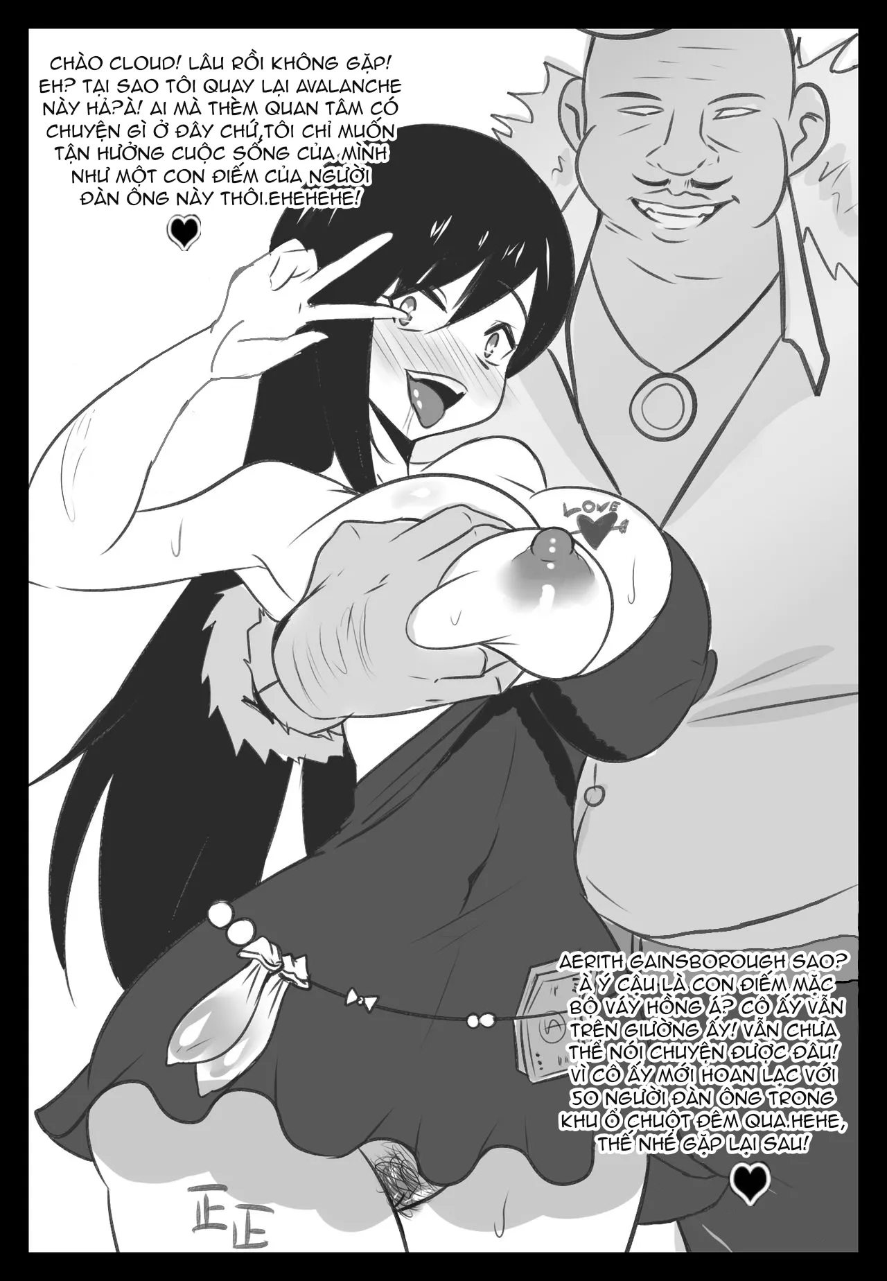 HentaiVN.net - Ảnh 18 - Wenching 2 Tifa Uncensored - Chap 1
