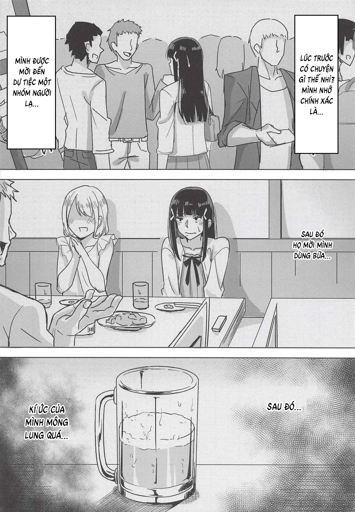 HentaiVN.net - Ảnh 5 - Kigatsuitara YariCir ni Hamerareteita Hanashi - Chap 1