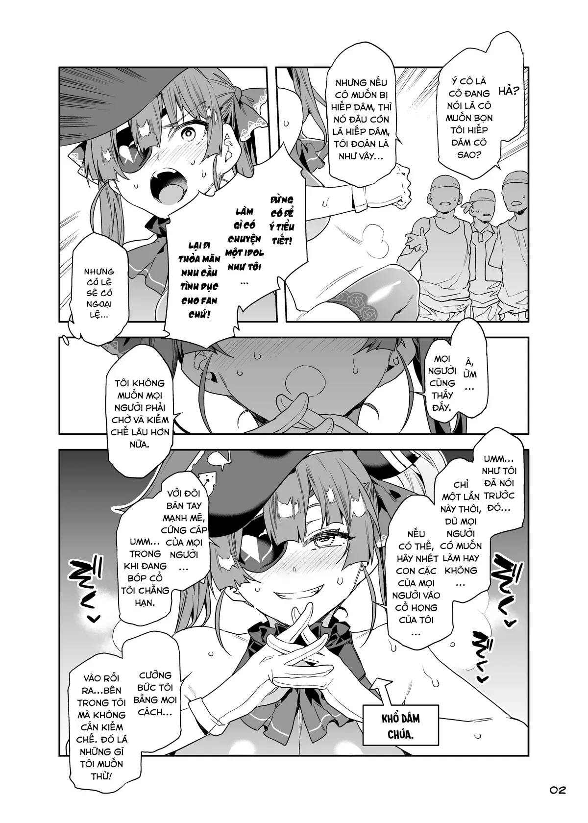 HentaiVN.net - Ảnh 4 - Thuyền Trưởng Marine bị Horny. [Marine Senchou wa Hi Goui no Ue de Wakarasaretai] - Chap 1