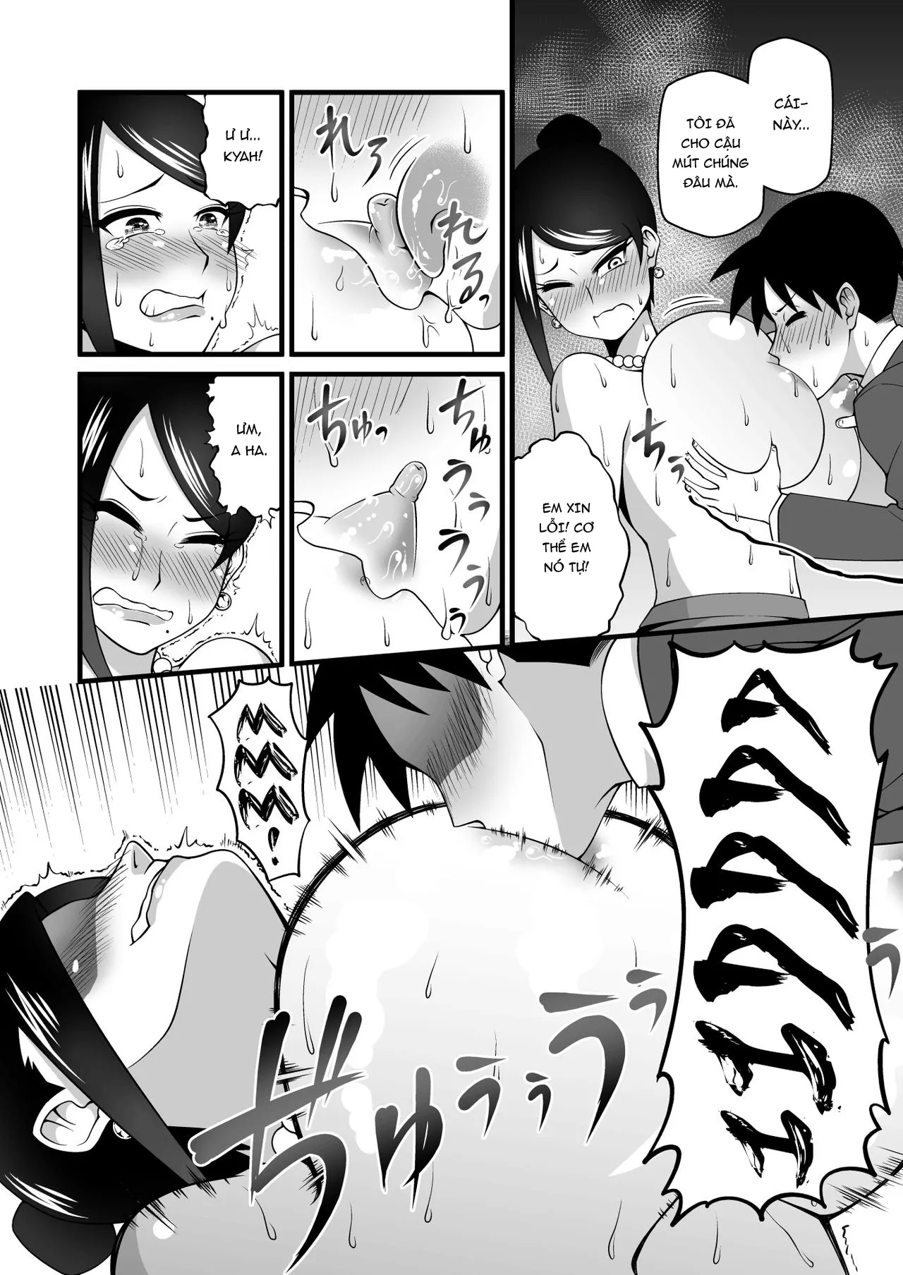 HentaiVN.net - Ảnh 17 - Kono Kyonyuu de Joushi wa Muri desho!! - Chap 1
