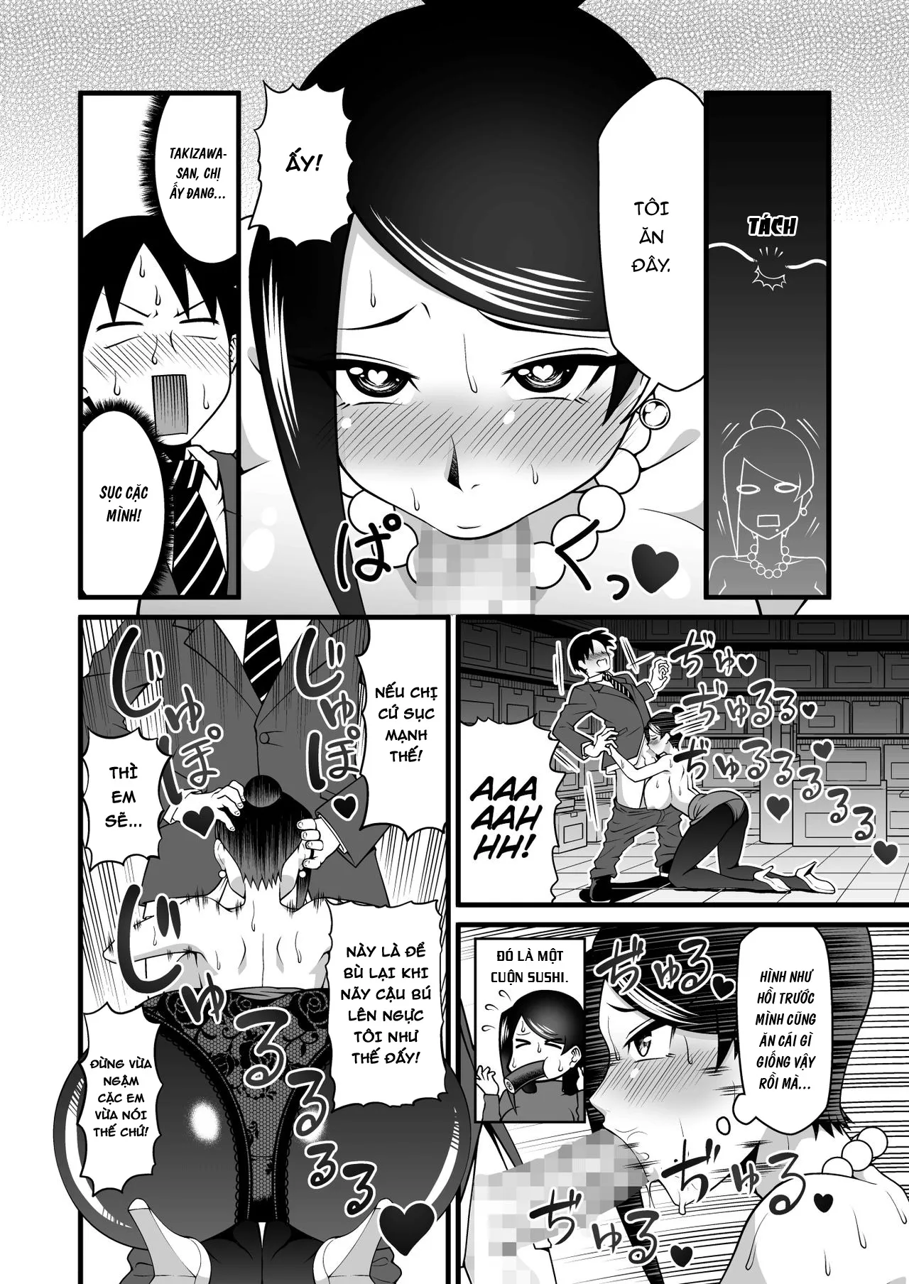 HentaiVN.net - Ảnh 19 - Kono Kyonyuu de Joushi wa Muri desho!! - Chap 1